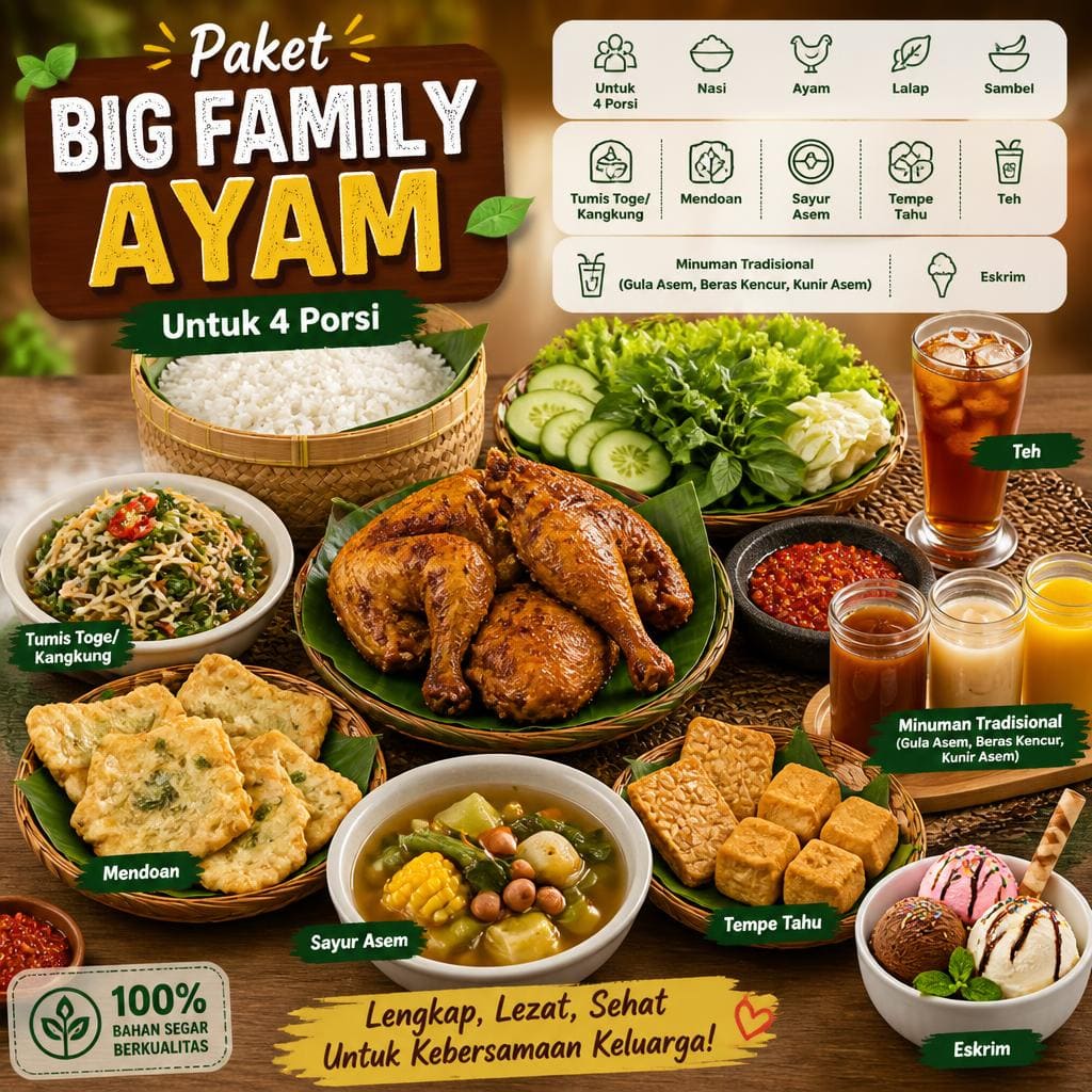 Paket Big Family Ayam